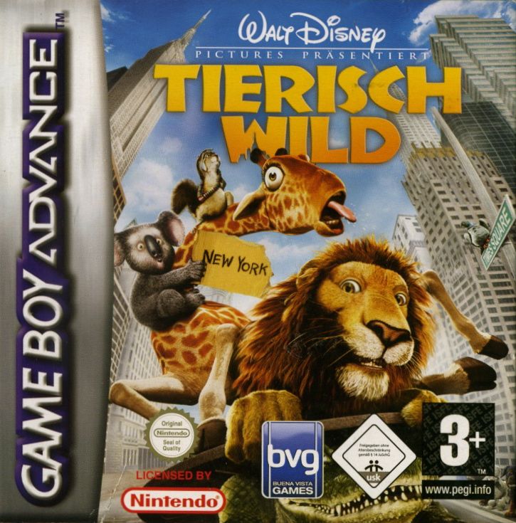 The Wild box art for GameBoy Advance